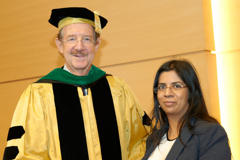 Pictured: Thomas Kelly & Swarnali Acharyya
